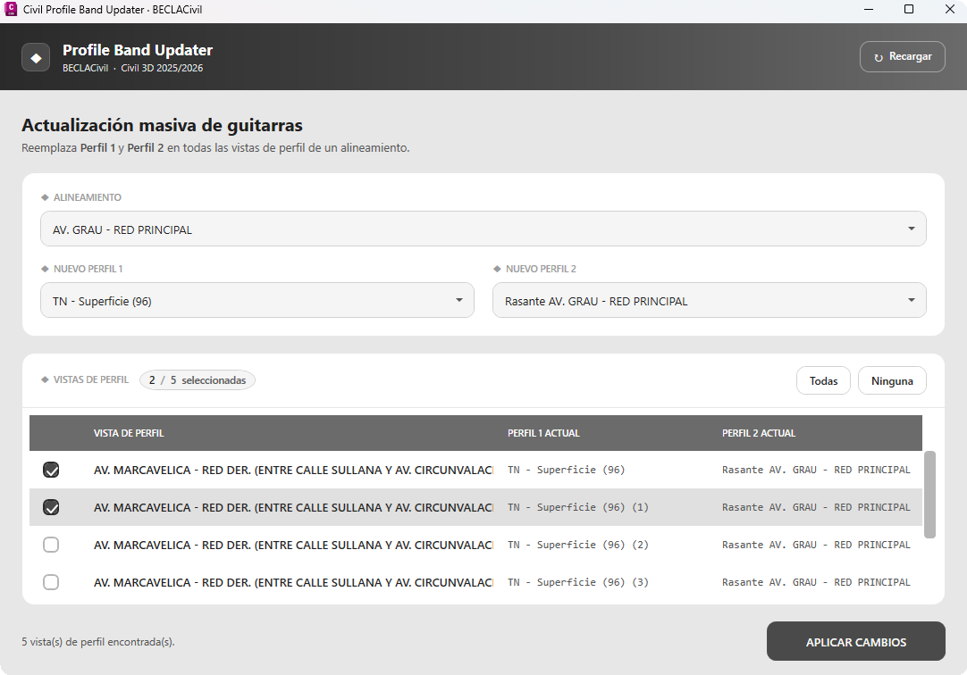 Configuracion final lista para aplicar cambios masivos